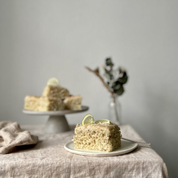 Kokos-Limetten-Kuchen