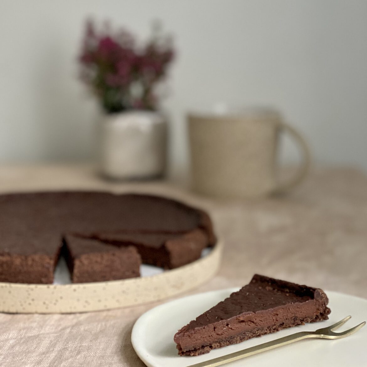 Tarte-au-chocolat