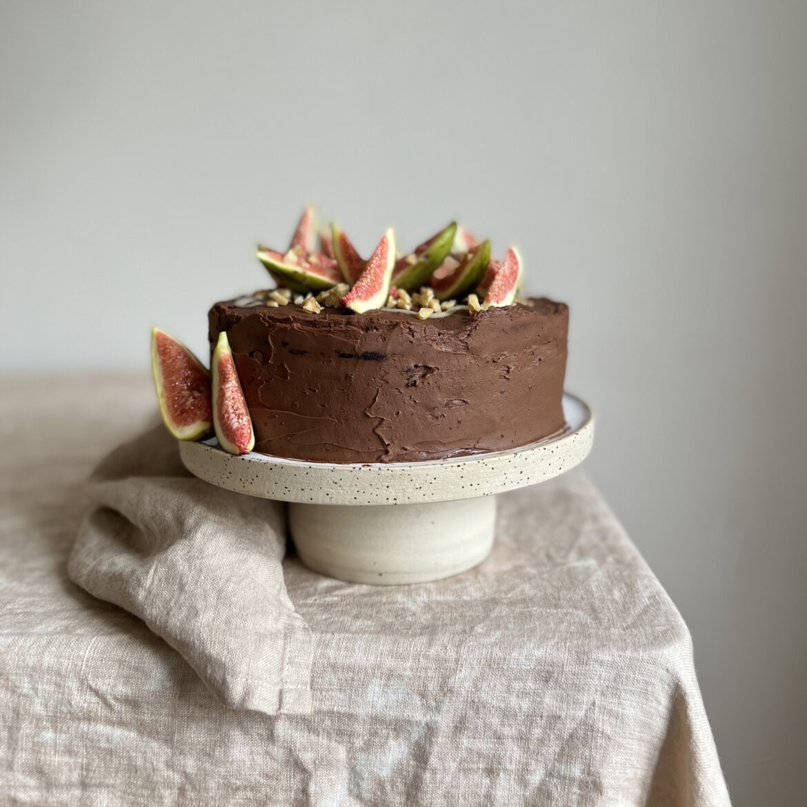 Vegane-Schokotorte